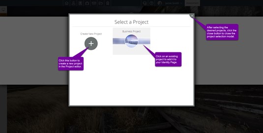 Select a Project